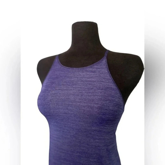 Lululemon Halter Tank Top open Back Athletic Lightweight Purple Size 2 - Picture 6 of 6